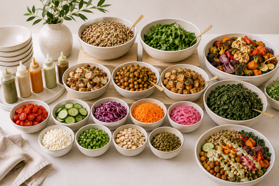 Build-Your-Own Grain Bowl Bar