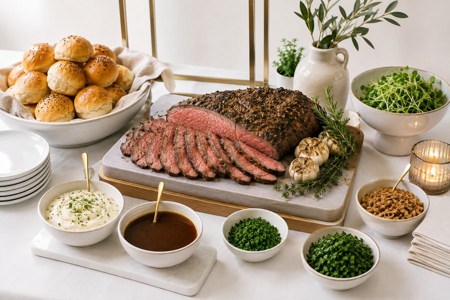 Carved Tri-Tip Station