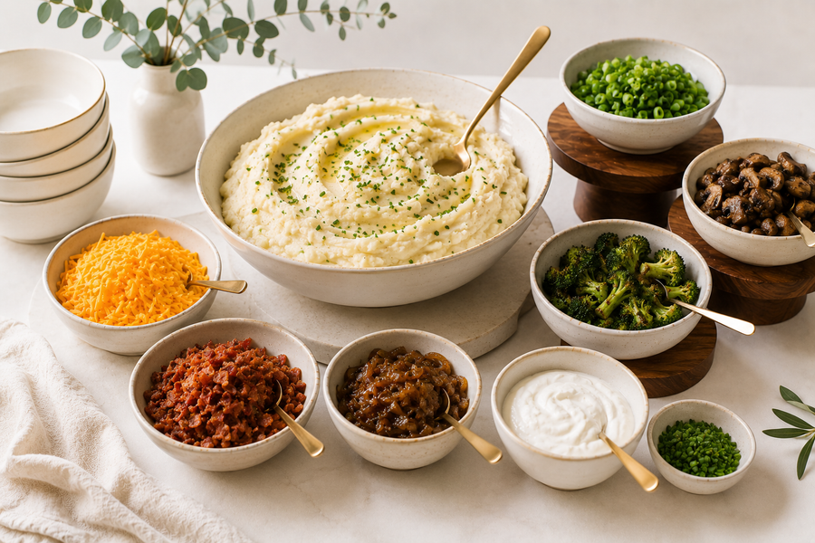 Loaded Mashed Potato Bar