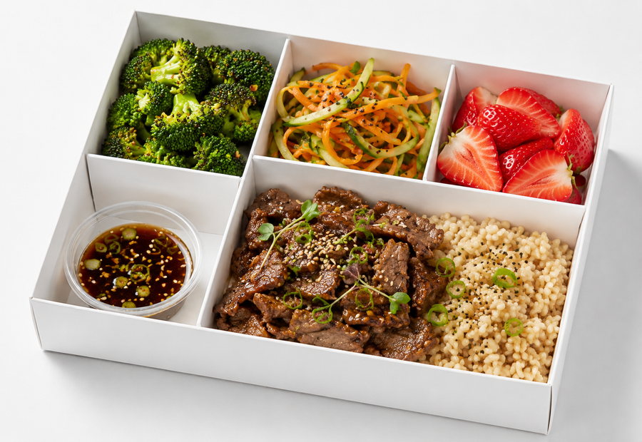 Korean-Style Beef Office Lunch