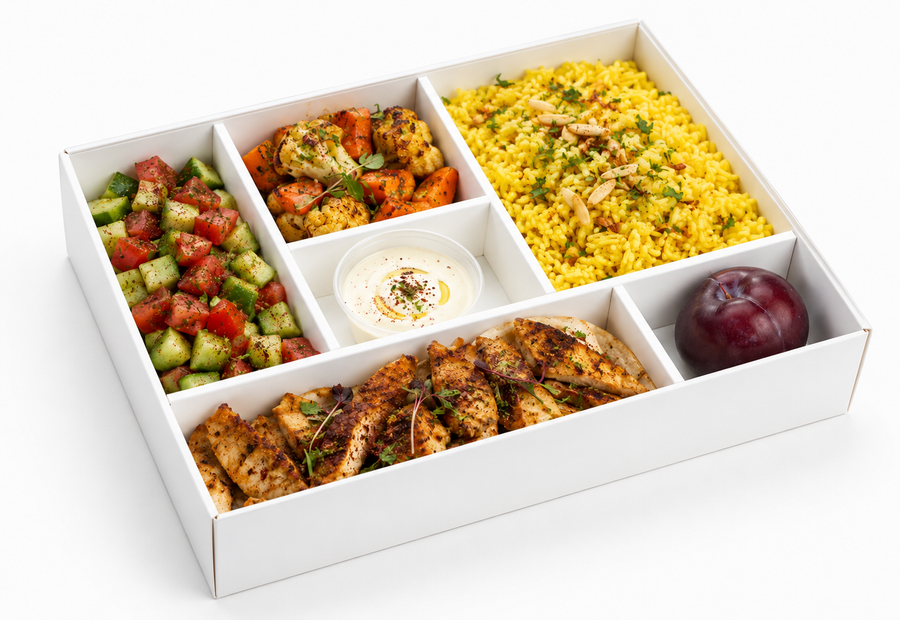 Chicken Shawarma Office Lunch