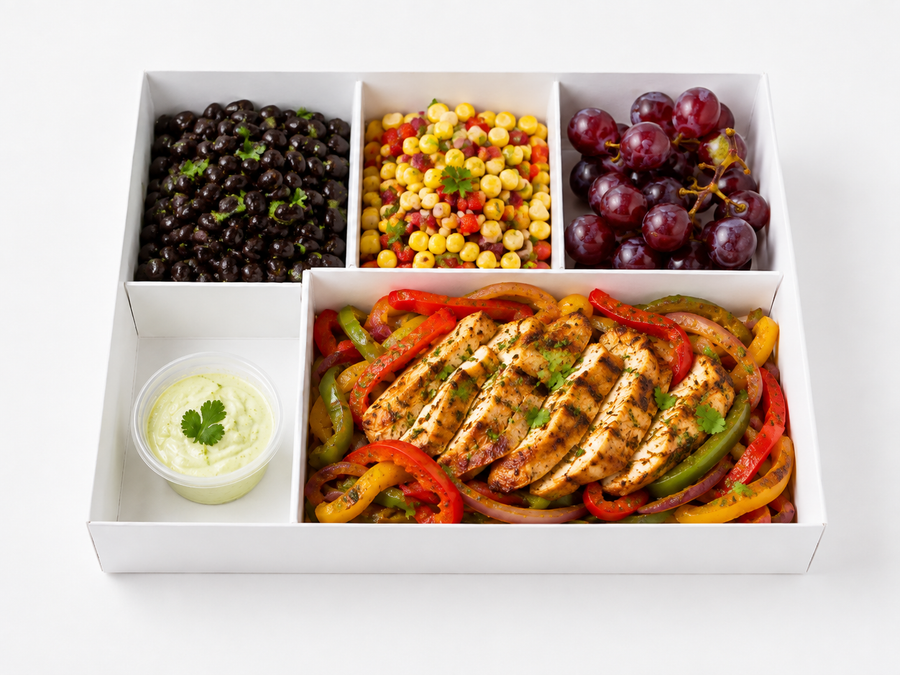 Chicken Fajita Office Lunch