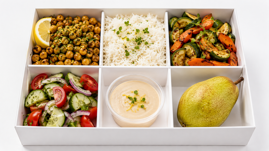 Mediterranean Chickpea Rice Bowl