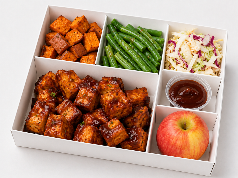 BBQ Tofu & Sweet Potato Plate