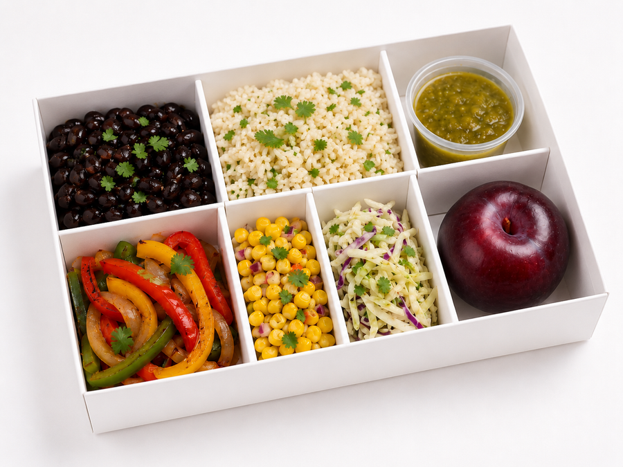 Black Bean Fajita Bowl