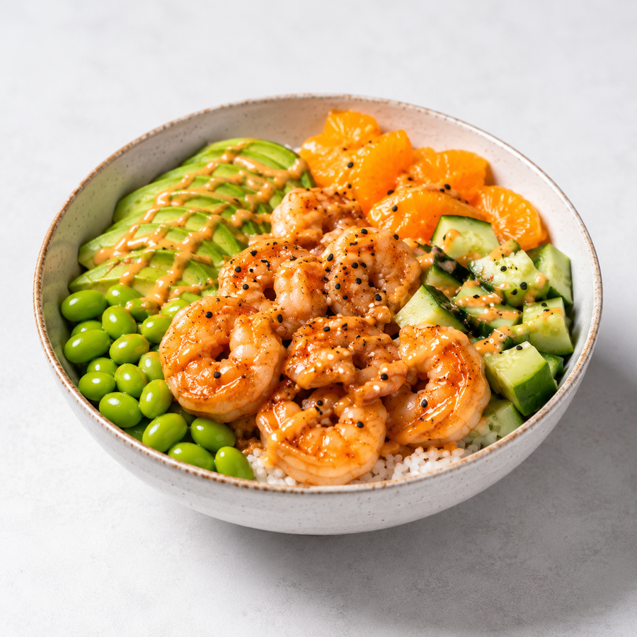 Spicy Shrimp Bowl