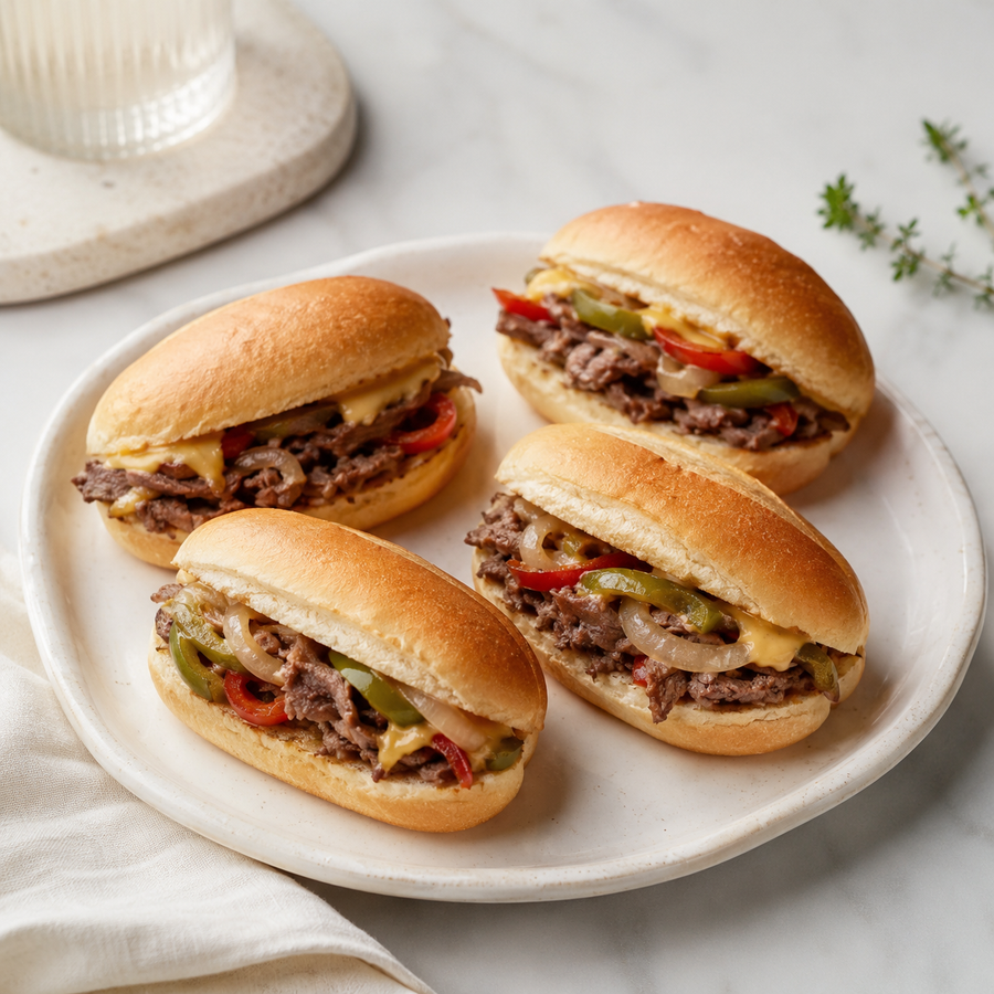 MINI PHILLY CHEESESTEAKS