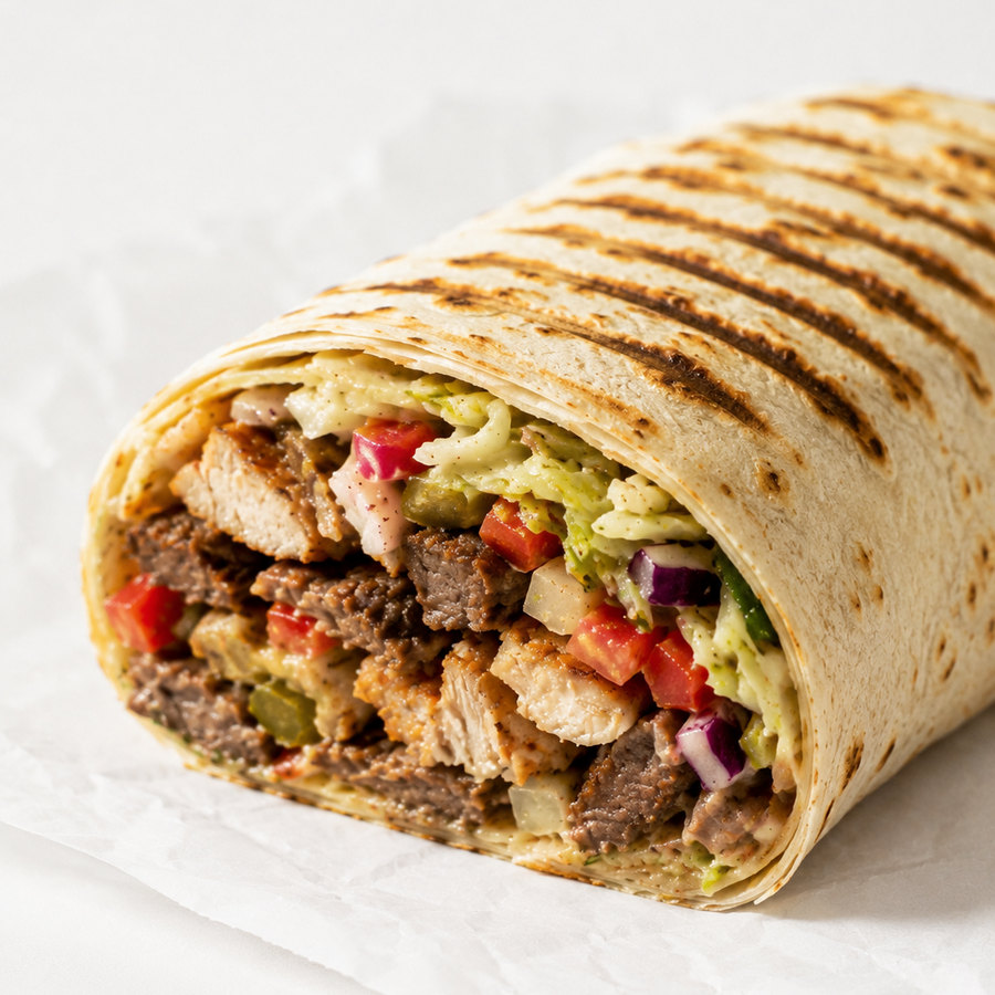 chicken & prime steak shawarma