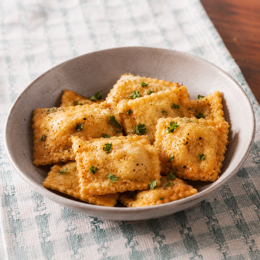 Fried Cheese Ravioli