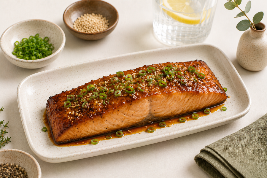 Maple Miso Salmon