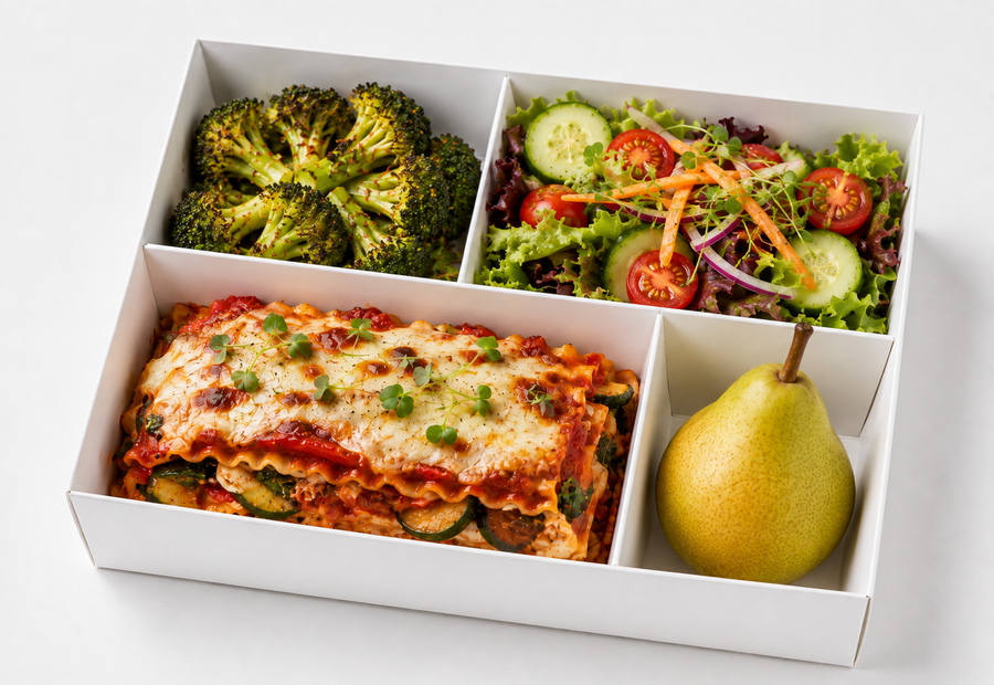 Vegetable Lasagna Office Lunch