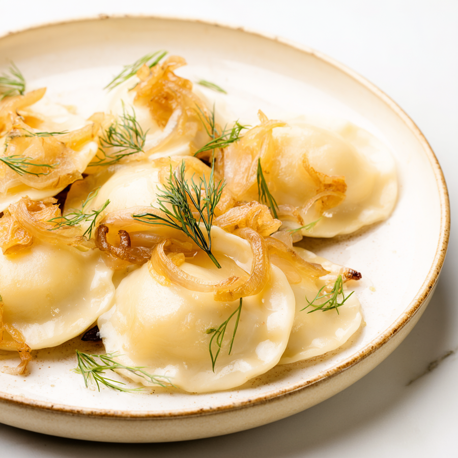 Potato Varenyky (Ukrainian Dumplings)