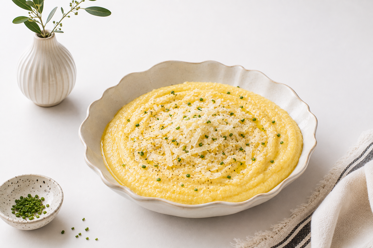 Creamy Parmesan Polenta