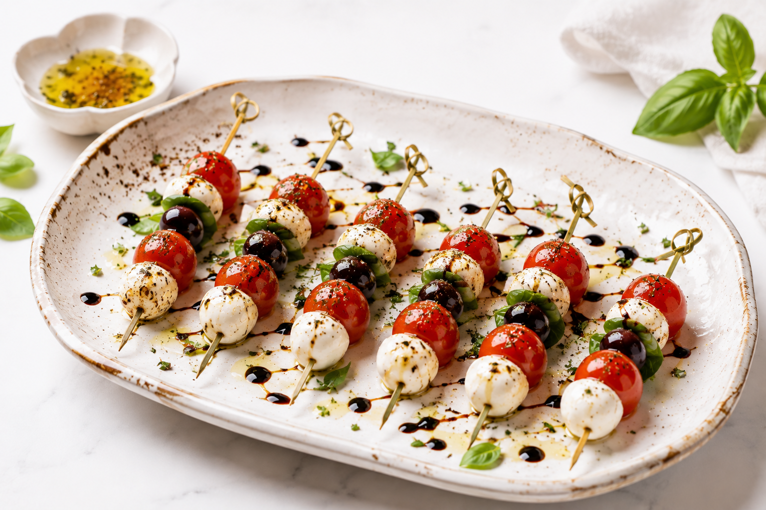 Caprese Antipasti Skewer