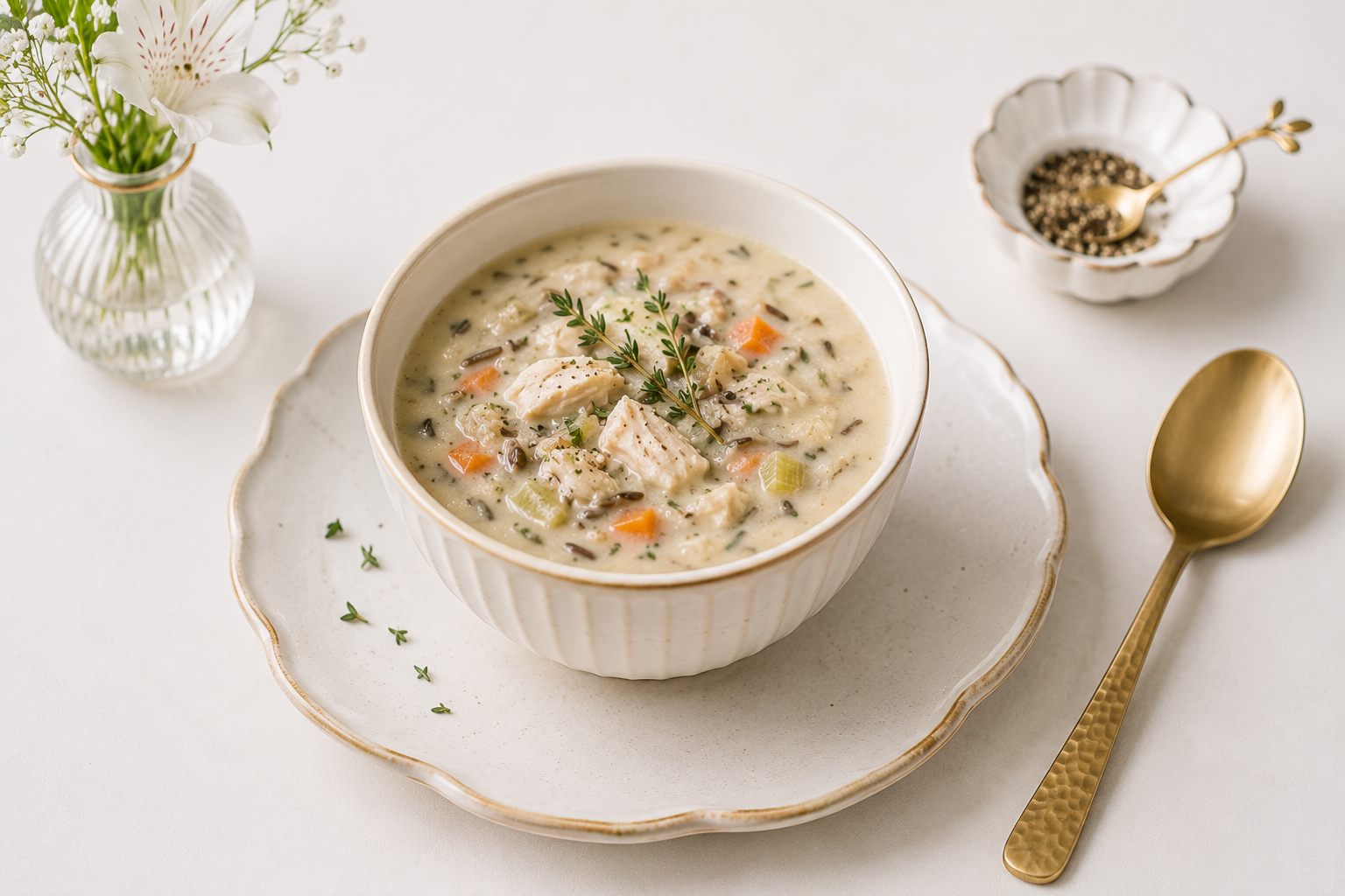 Minnesota Chicken Wild Rice Soup
