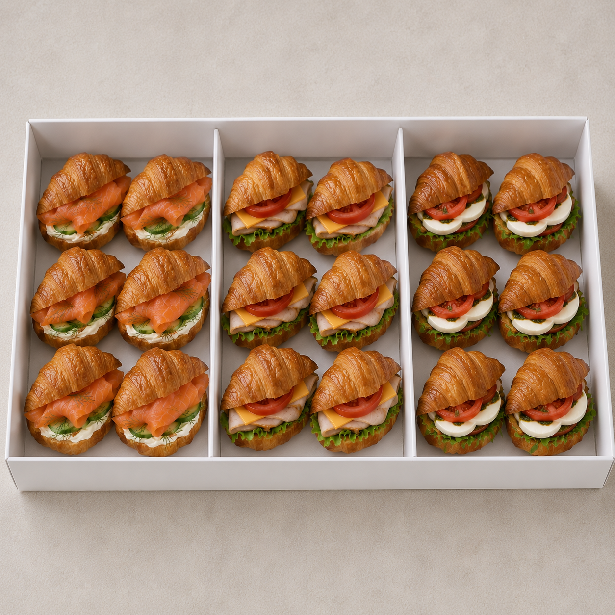 Croissant Sandwich Box