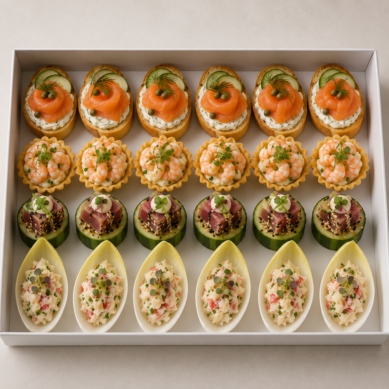 Premium Seafood Canape Box