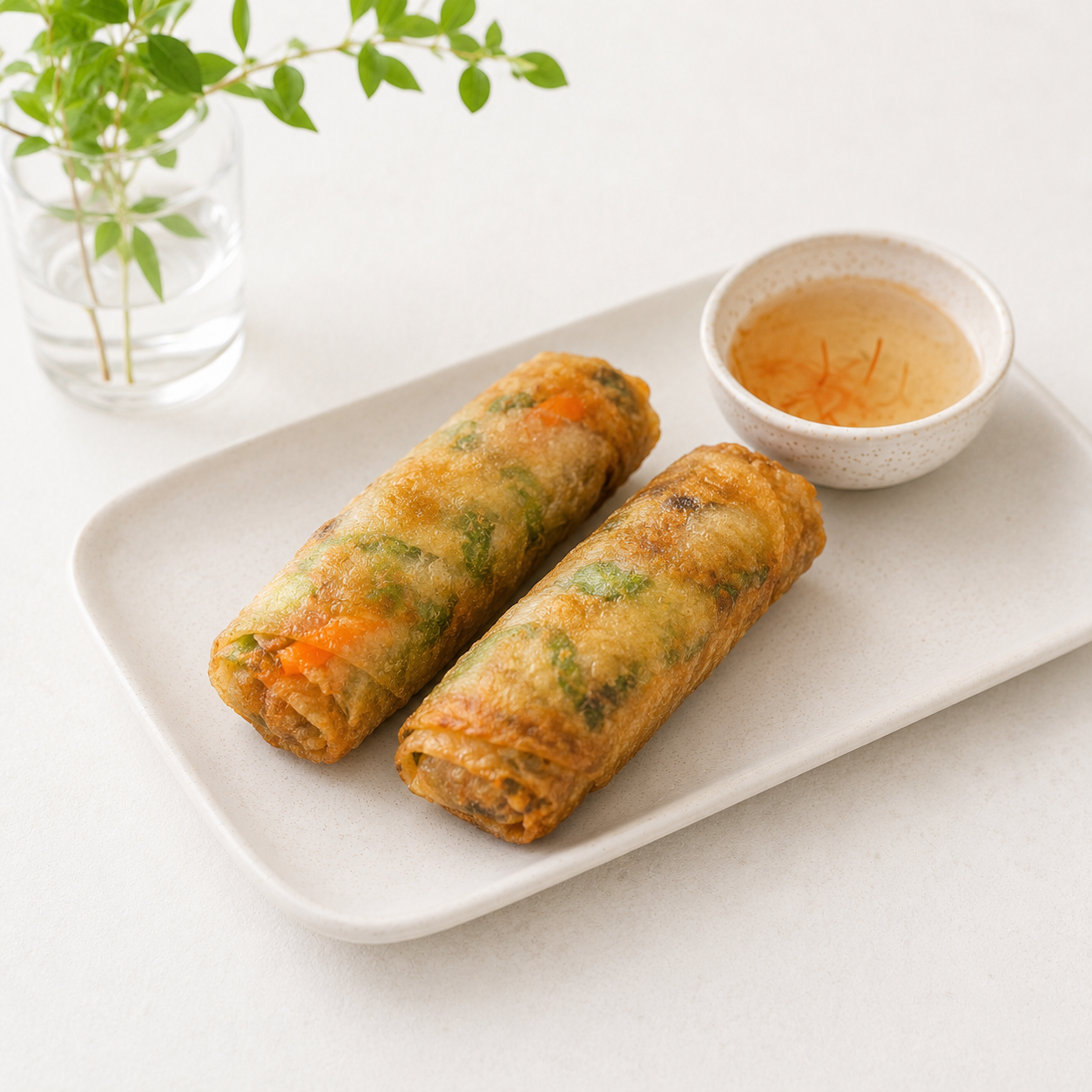 Shrimp spring rolls