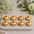 mini potato pancakes with sour cream & onion