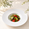 grilled vegetable salad with honey dressing