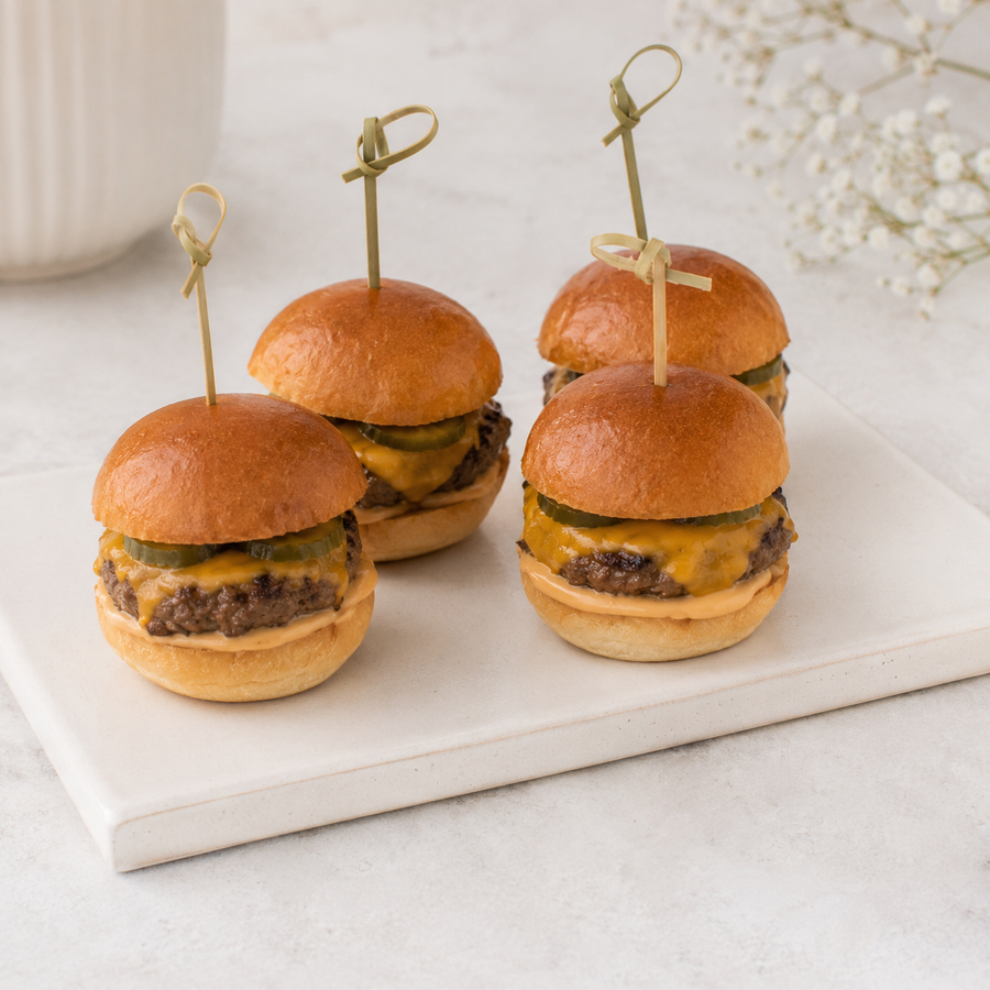 MINI CHEESEBURGER SLIDERS