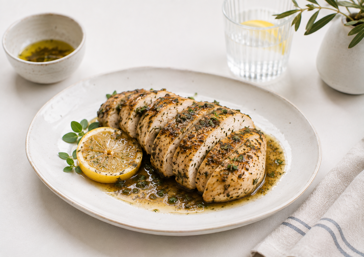 Mediterranean Lemon Oregano Chicken
