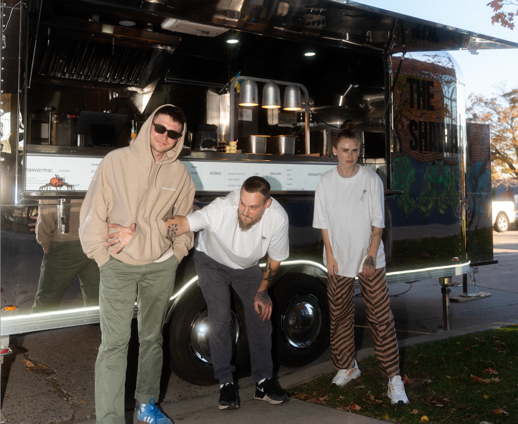 The Shawarma Co. food truck and team