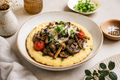 Wild Mushroom Ragout with Creamy Polenta